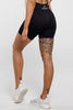 Esse in Black | Mid Length Shorts with Drawstring