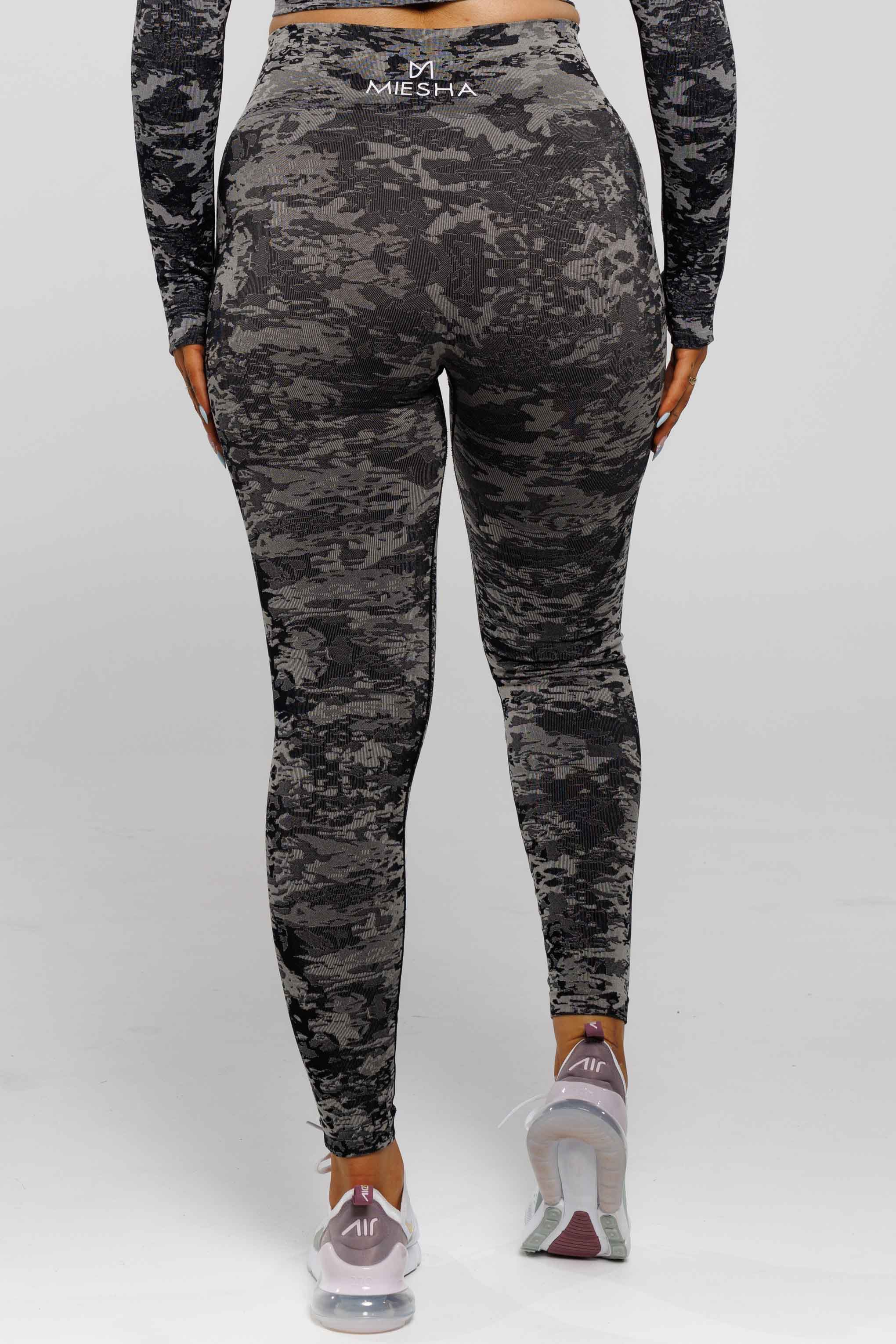 Fierce in Black | Camouflage Leggings