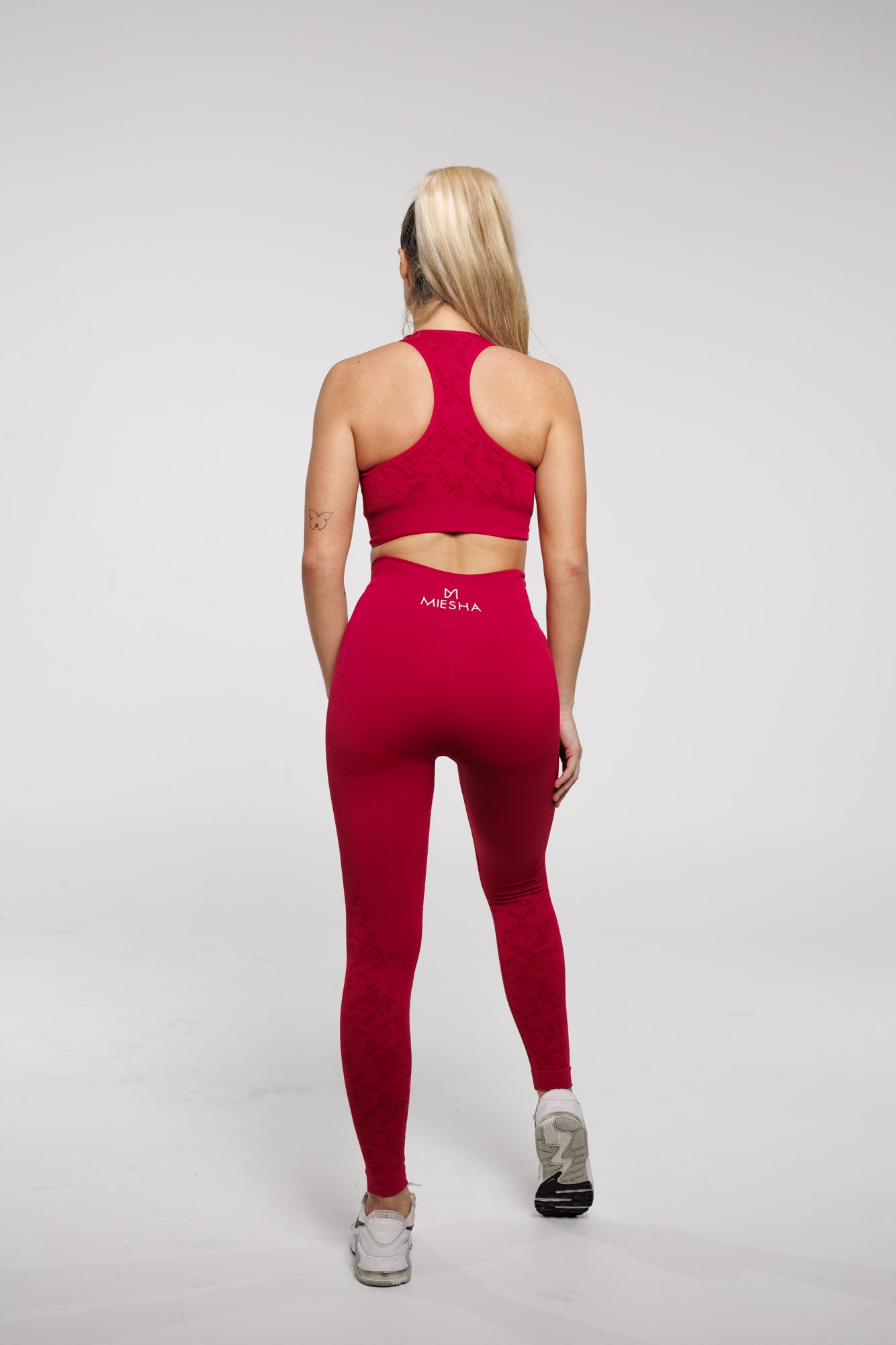 Flex in Wine | Racer Back Sports Bra