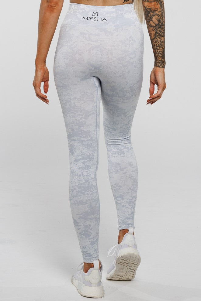 Fierce in White | Camouflage Leggings