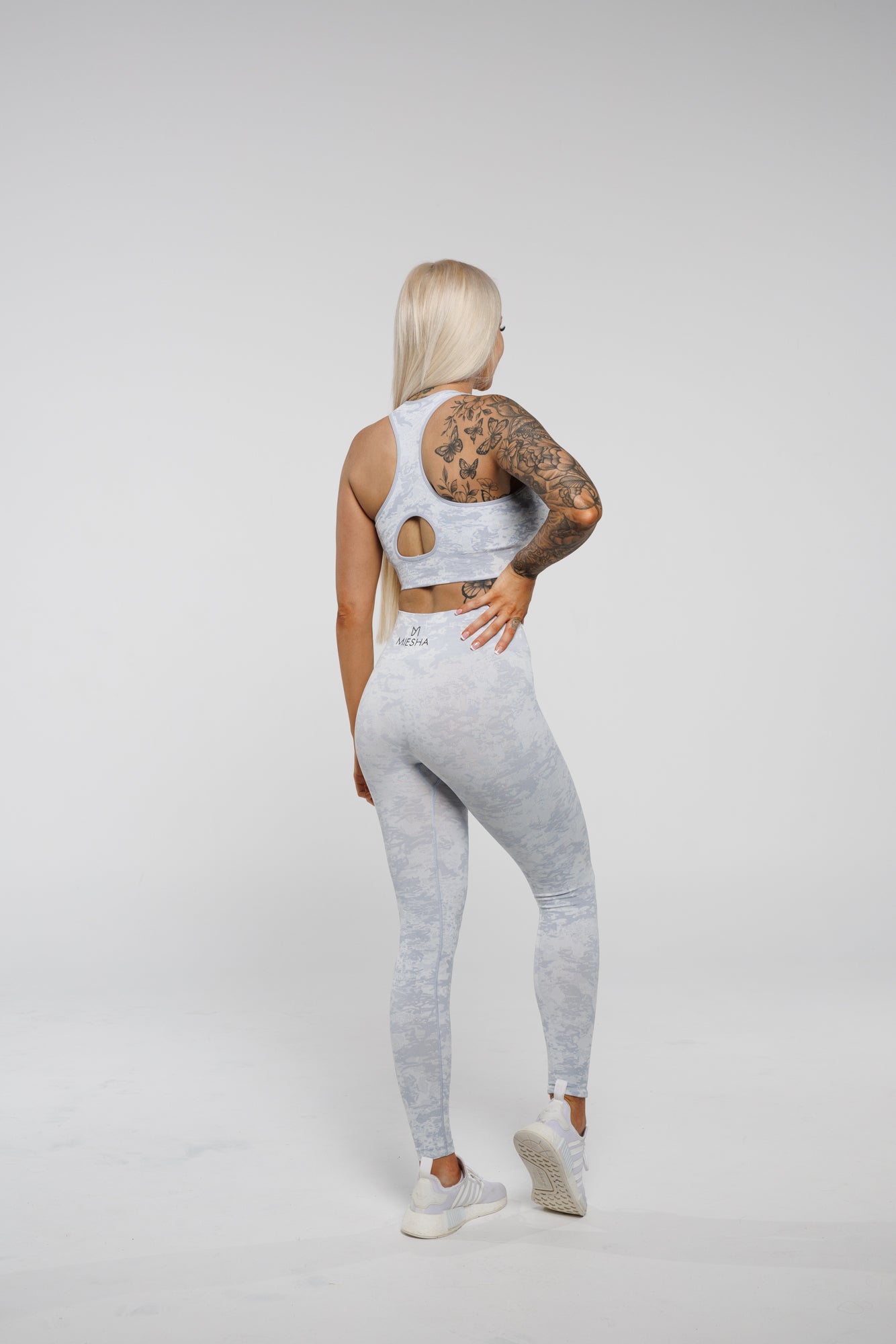 Fierce in White | Camouflage Leggings