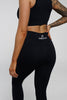 Solace in Black | High Waist Leggings