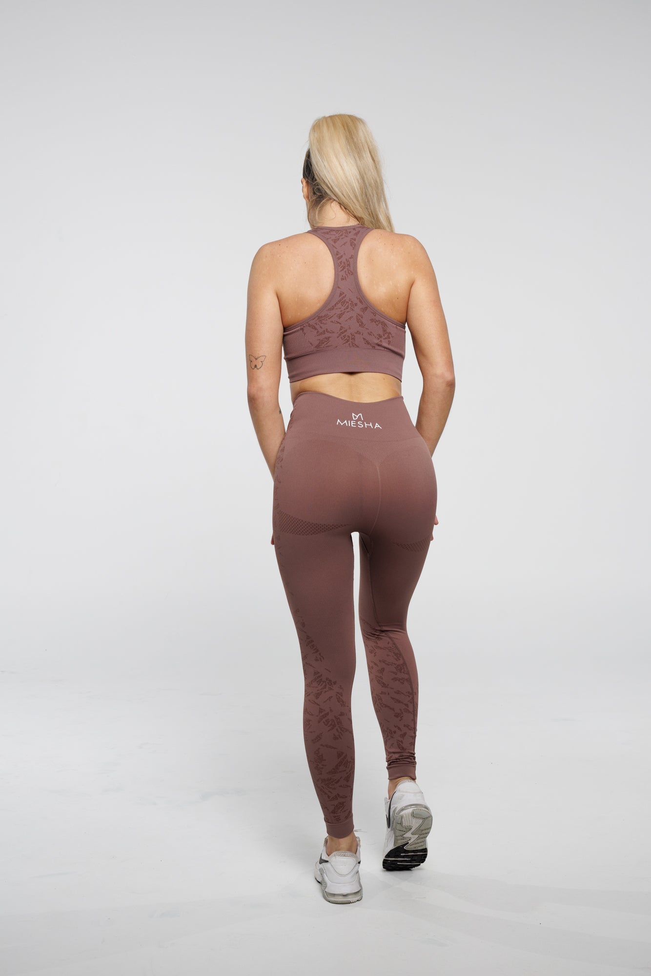 Flex in Mauve | Racer Back Sports Bra