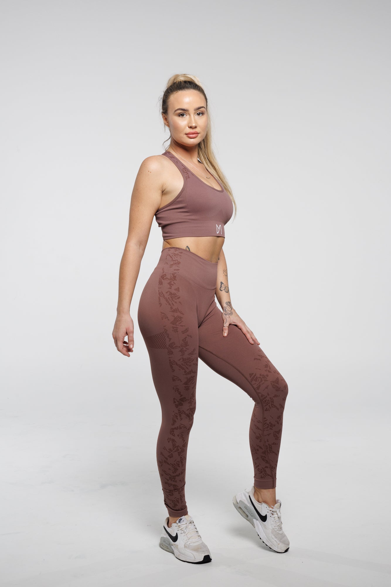 Flex in Mauve | Full Length Leggings