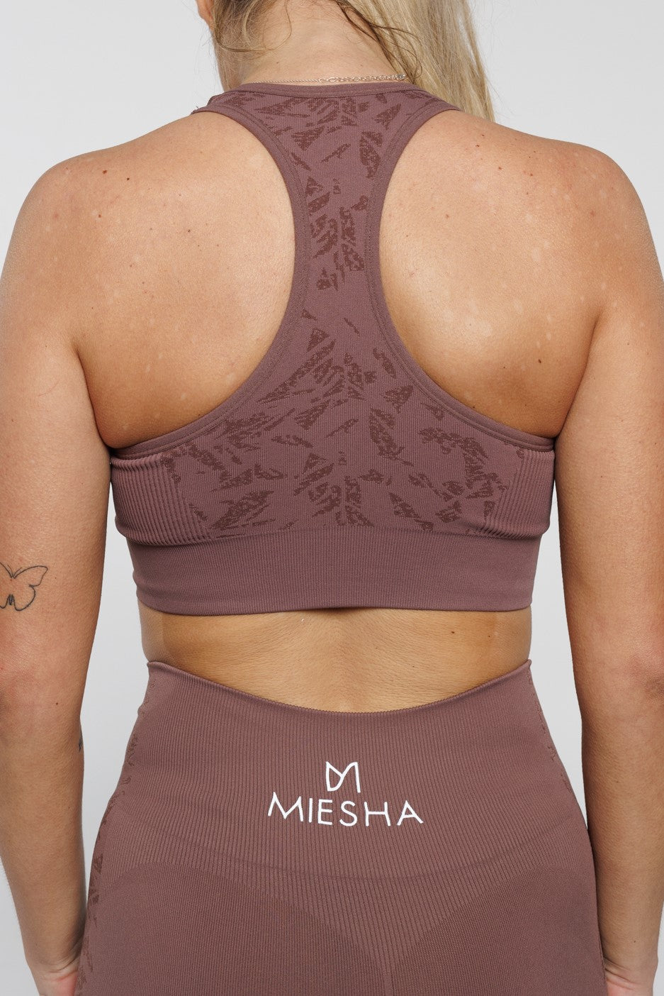 Flex in Mauve | Racer Back Sports Bra