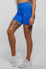 Esse in Blue | Mid Length Shorts with Drawstring