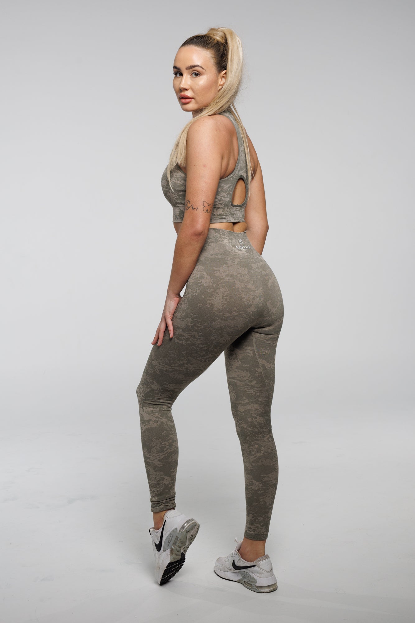 Fierce in Khaki | Camouflage Leggings