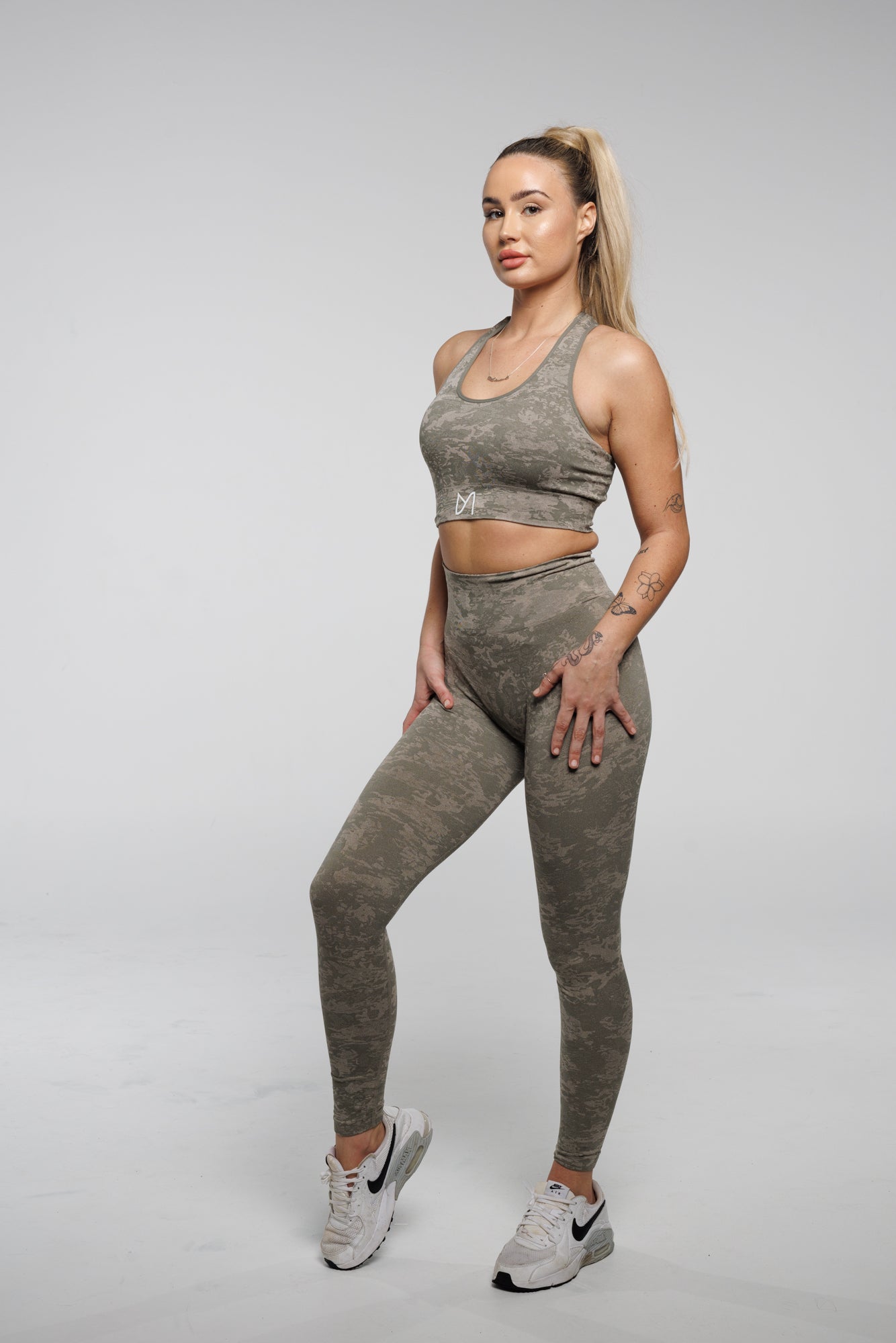 Fierce in Khaki | Camouflage Sports Bra