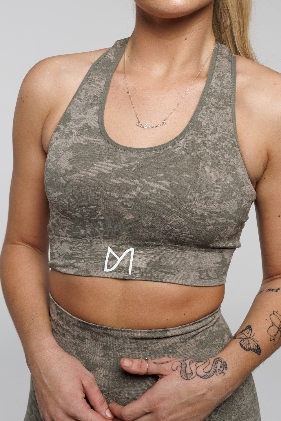 Fierce in Khaki | Camouflage Sports Bra