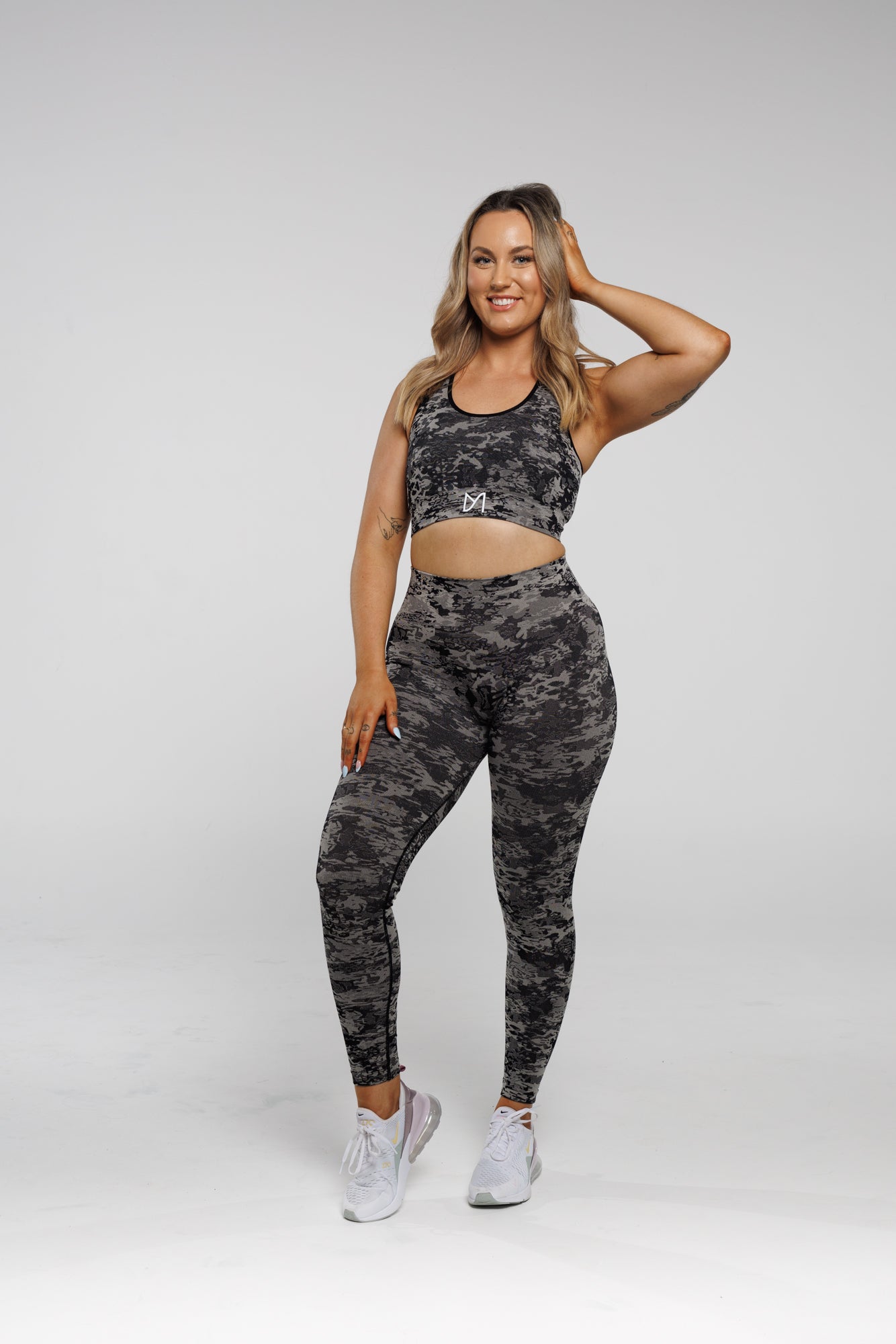 Fierce in Black | Camouflage Leggings